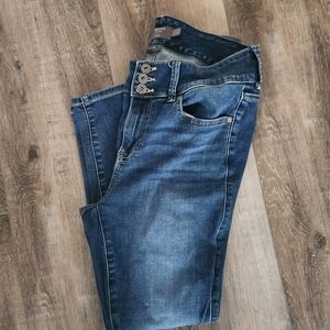 Torrid High Rise Blue Jeggings